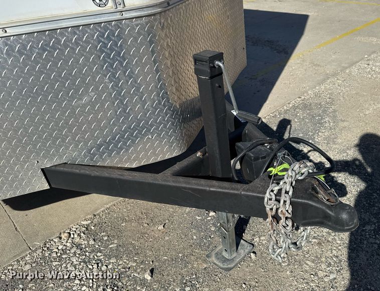 image for item EM3556 2020 H&H H9616TFTV-100 enclosed cargo trailer