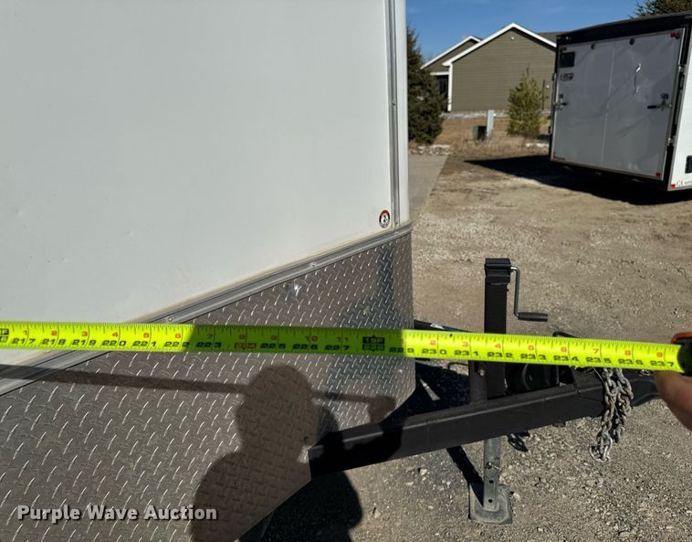 image for item EM3556 2020 H&H H9616TFTV-100 enclosed cargo trailer