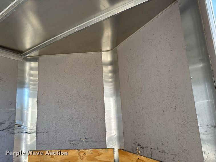 image for item EM3556 2020 H&H H9616TFTV-100 enclosed cargo trailer