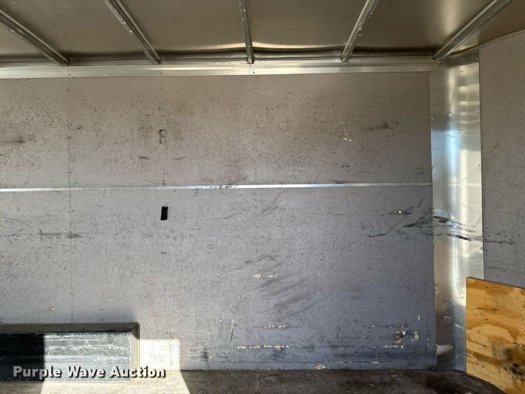 image for item EM3556 2020 H&H H9616TFTV-100 enclosed cargo trailer