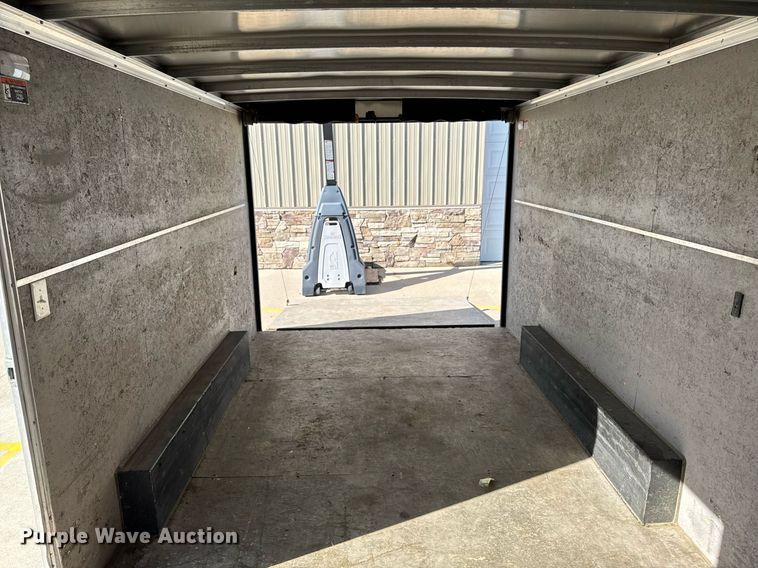 image for item EM3556 2020 H&H H9616TFTV-100 enclosed cargo trailer