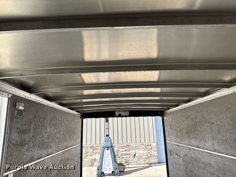 image for item EM3556 2020 H&H H9616TFTV-100 enclosed cargo trailer