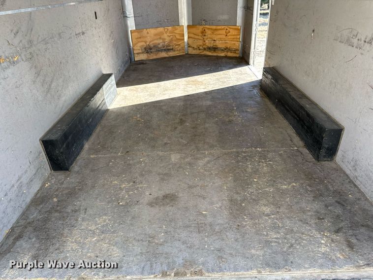 image for item EM3556 2020 H&H H9616TFTV-100 enclosed cargo trailer