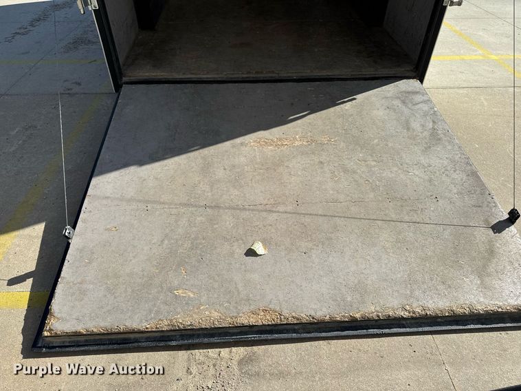 image for item EM3556 2020 H&H H9616TFTV-100 enclosed cargo trailer