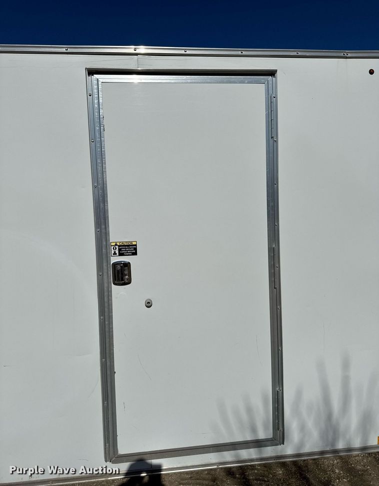 image for item EM3557 2017 H&H enclosed cargo trailer