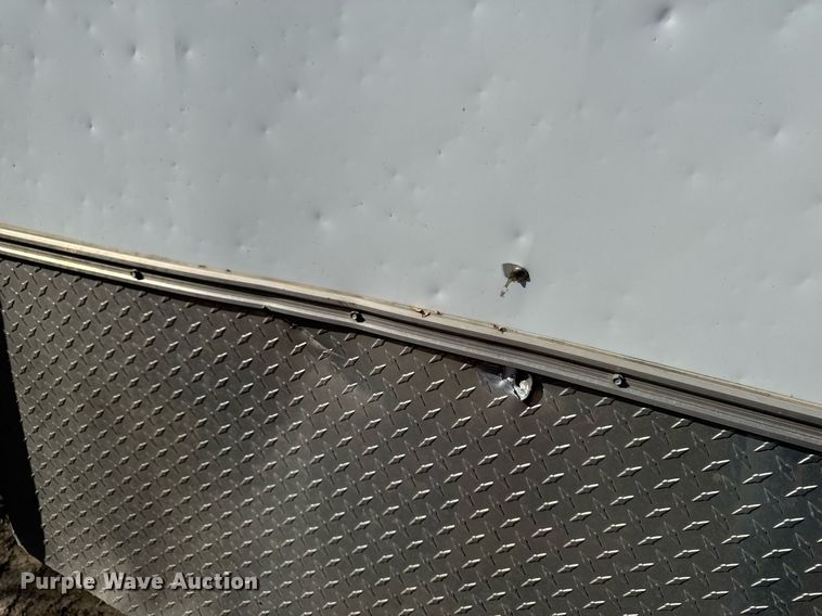 image for item EM3557 2017 H&H enclosed cargo trailer