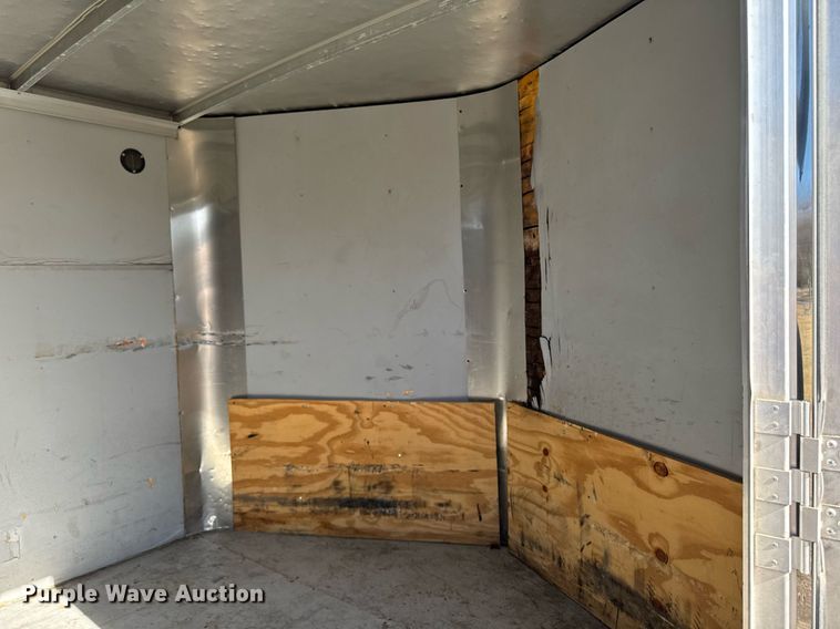 image for item EM3557 2017 H&H enclosed cargo trailer