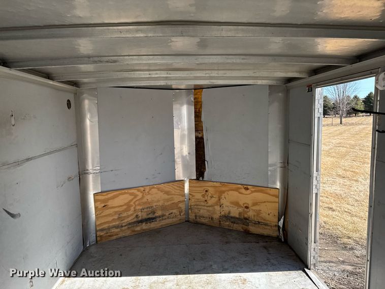 image for item EM3557 2017 H&H enclosed cargo trailer