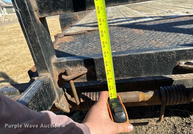 image for item EM3558 2013 H&H equipment trailer