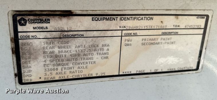 image for item EM3586 1997 Xplorer MUR-VAN HT RV