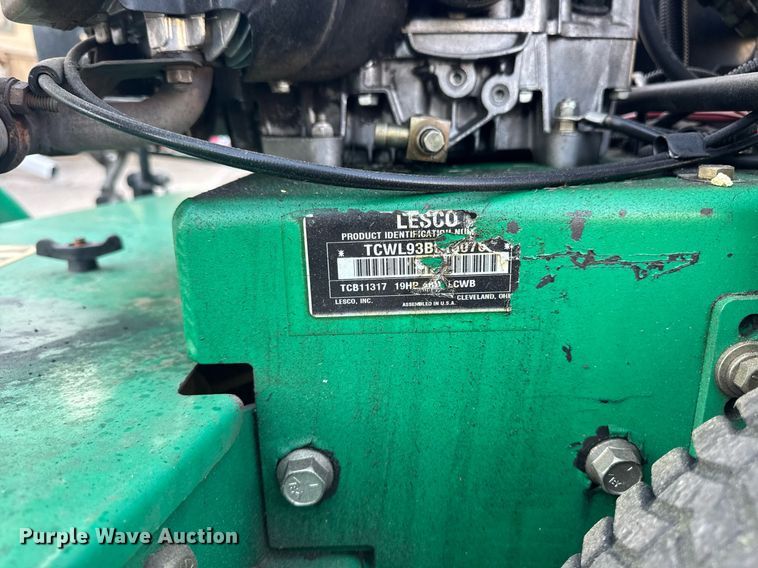 image for item EM3604 Lesco TCB11317 ZTR lawn mower