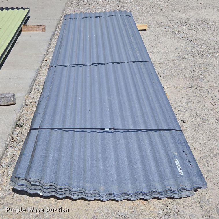 image for item EN3511 Approximately 20 corrugated panels