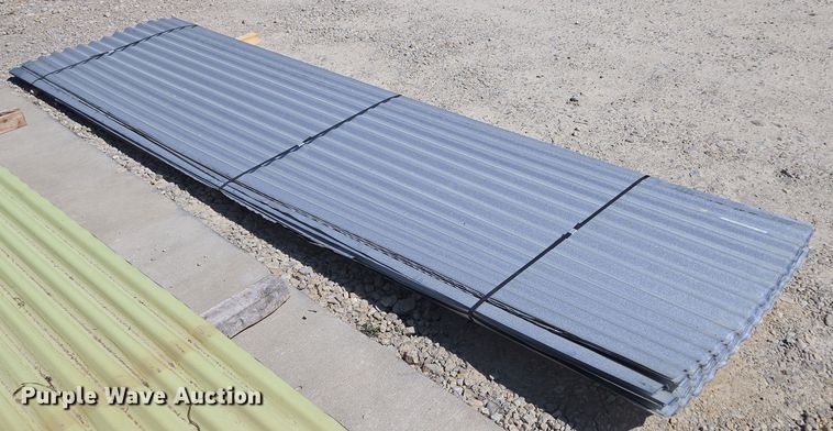 image for item EN3511 Approximately 20 corrugated panels