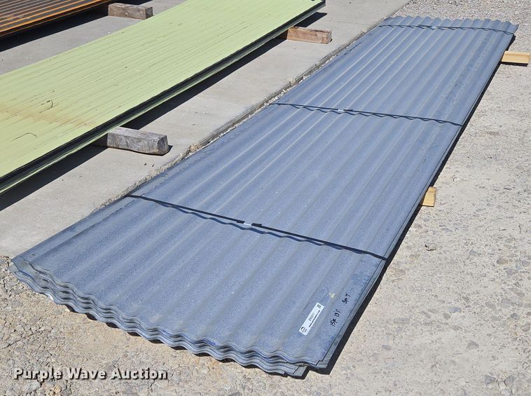 image for item EN3511 Approximately 20 corrugated panels