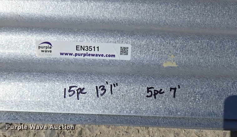 image for item EN3511 Approximately 20 corrugated panels