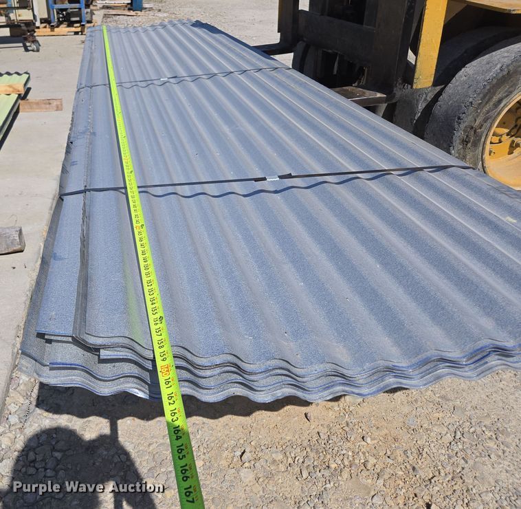 image for item EN3511 Approximately 20 corrugated panels