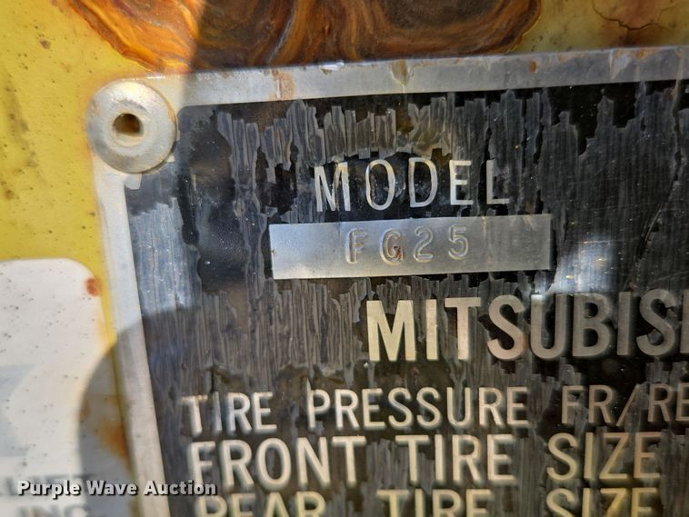 image for item EN3513 Mitsubishi FG25 forklift