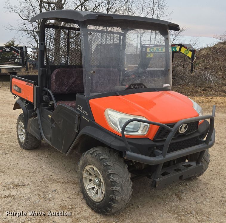 image for item EN3525 2014 Kubota  RTV X1120D utility vehicle