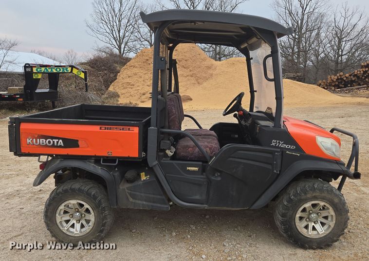 image for item EN3525 2014 Kubota  RTV X1120D utility vehicle