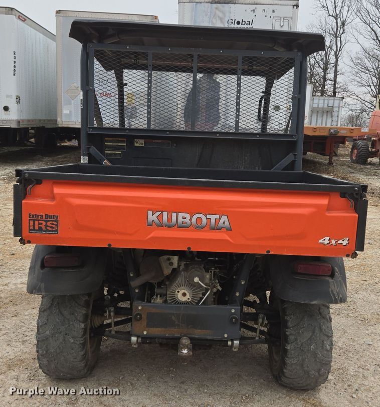 image for item EN3525 2014 Kubota  RTV X1120D utility vehicle