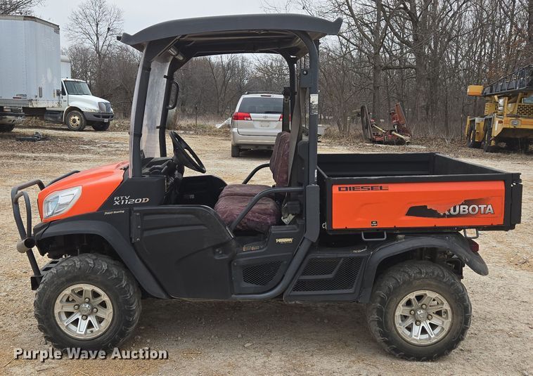image for item EN3525 2014 Kubota  RTV X1120D utility vehicle