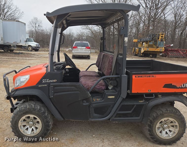 image for item EN3525 2014 Kubota  RTV X1120D utility vehicle