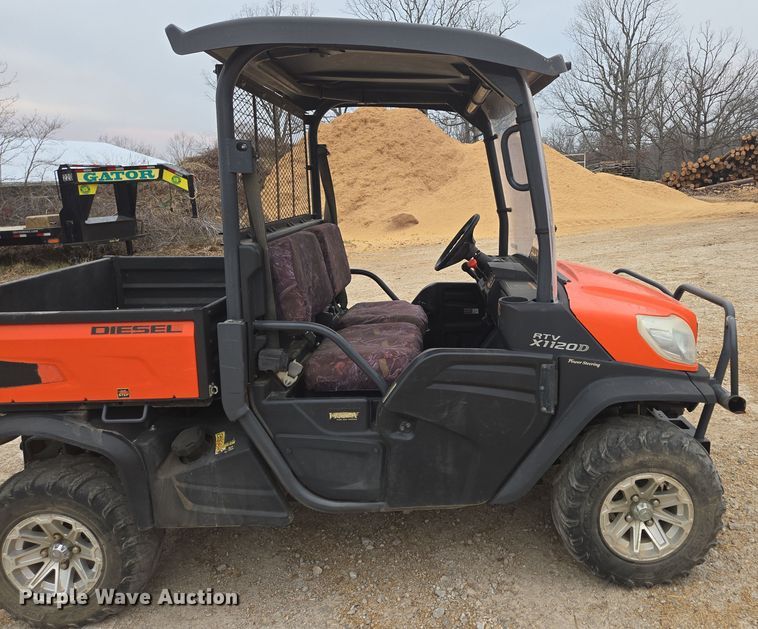 image for item EN3525 2014 Kubota  RTV X1120D utility vehicle