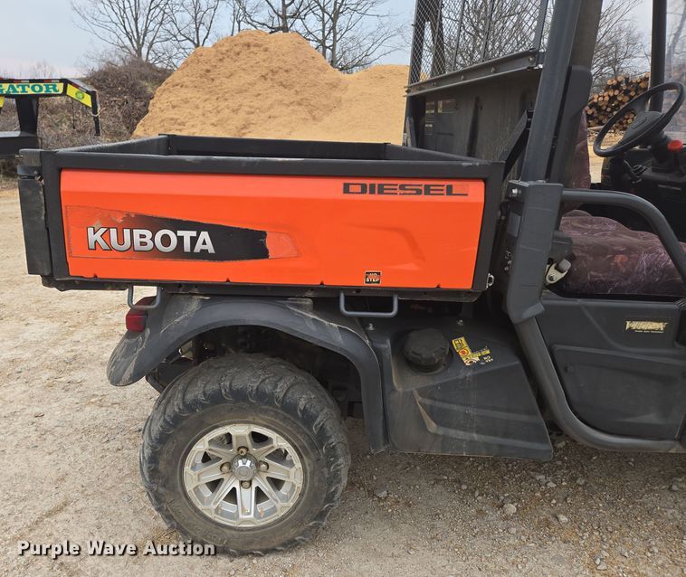 image for item EN3525 2014 Kubota  RTV X1120D utility vehicle
