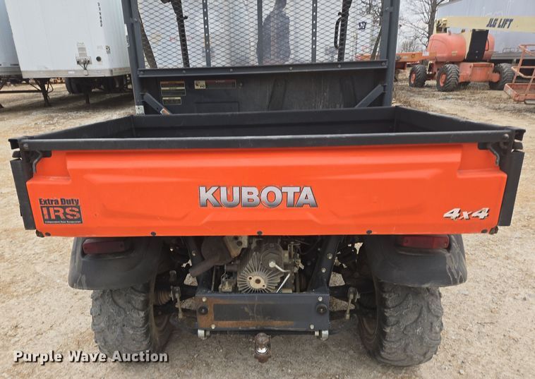 image for item EN3525 2014 Kubota  RTV X1120D utility vehicle