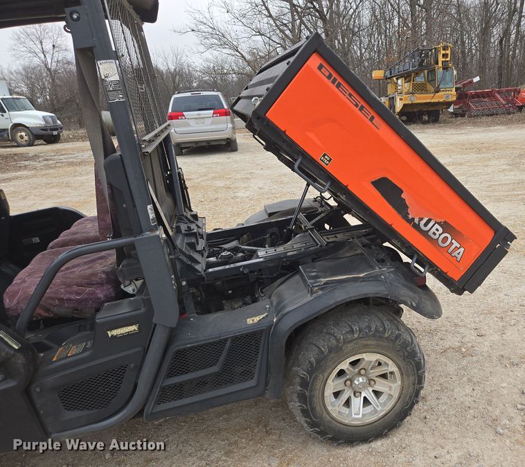 image for item EN3525 2014 Kubota  RTV X1120D utility vehicle
