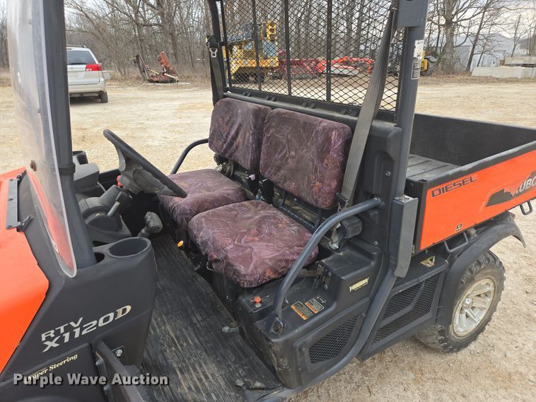 image for item EN3525 2014 Kubota  RTV X1120D utility vehicle