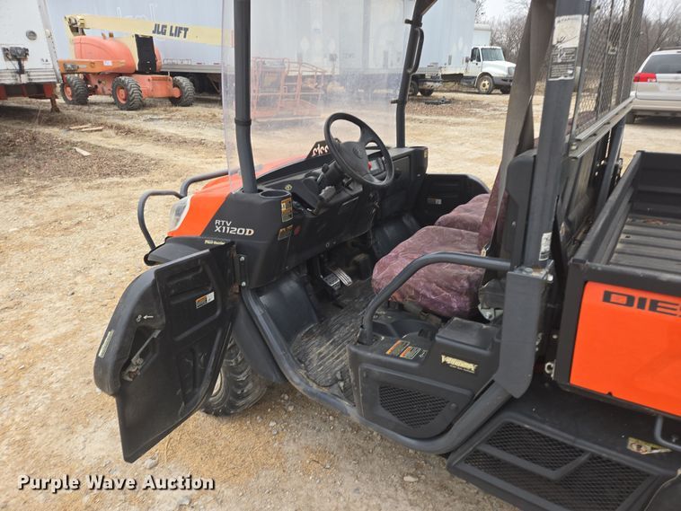 image for item EN3525 2014 Kubota  RTV X1120D utility vehicle