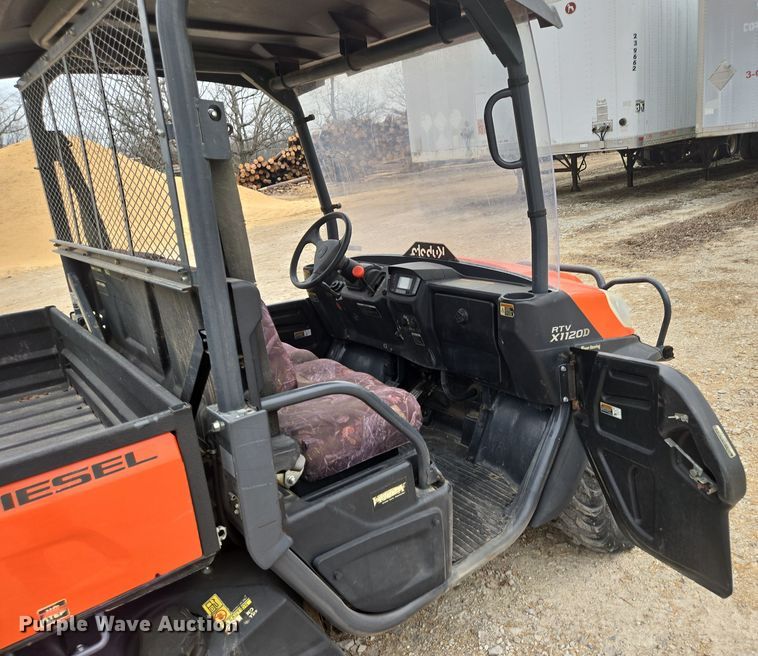 image for item EN3525 2014 Kubota  RTV X1120D utility vehicle