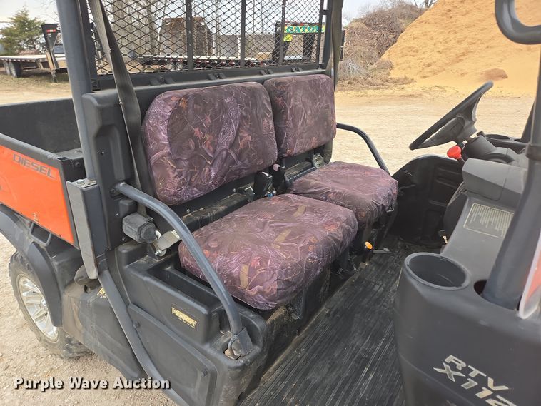 image for item EN3525 2014 Kubota  RTV X1120D utility vehicle