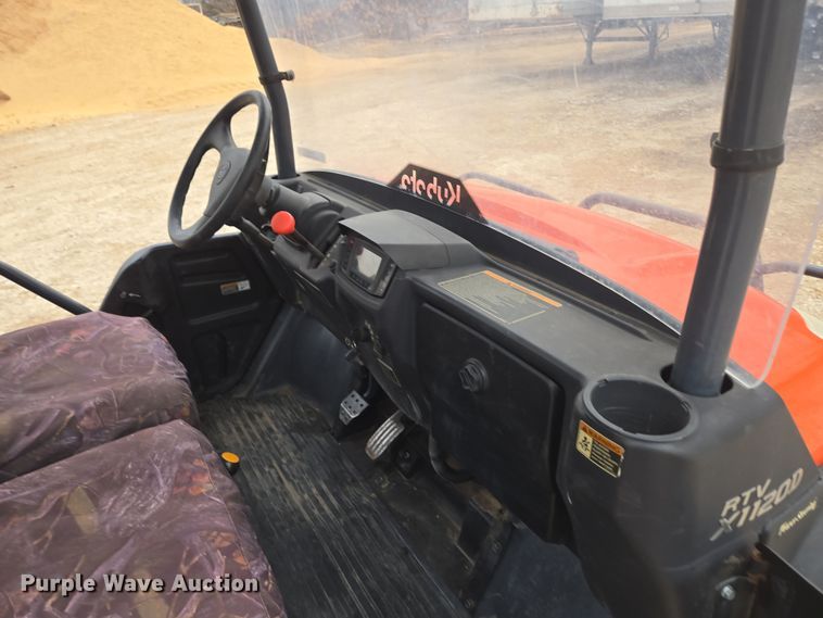 image for item EN3525 2014 Kubota  RTV X1120D utility vehicle