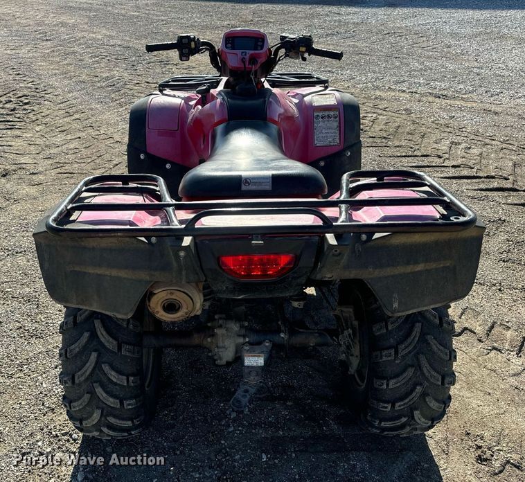 image for item EN5195 2012 Honda TRX500FPAC ATV