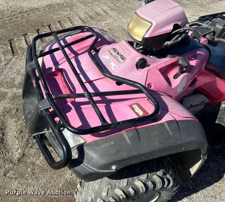 image for item EN5195 2012 Honda TRX500FPAC ATV