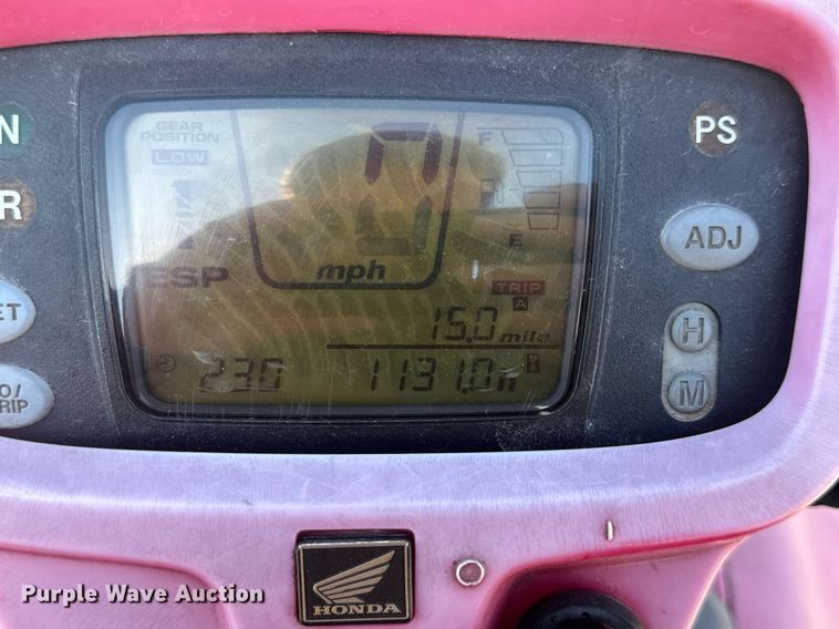 image for item EN5195 2012 Honda TRX500FPAC ATV