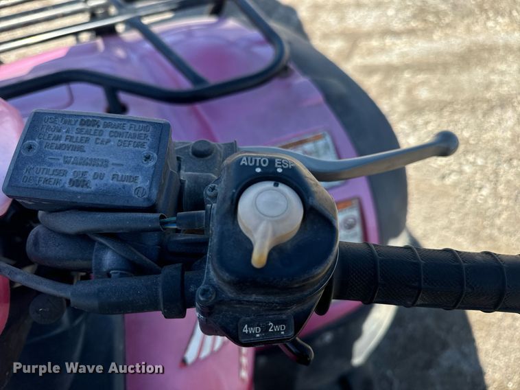 image for item EN5195 2012 Honda TRX500FPAC ATV