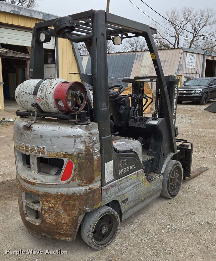 image for item EN8692 Nissan MCP1F2A20LV forklift