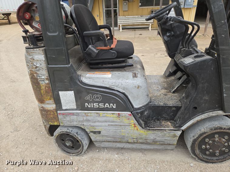 image for item EN8692 Nissan MCP1F2A20LV forklift