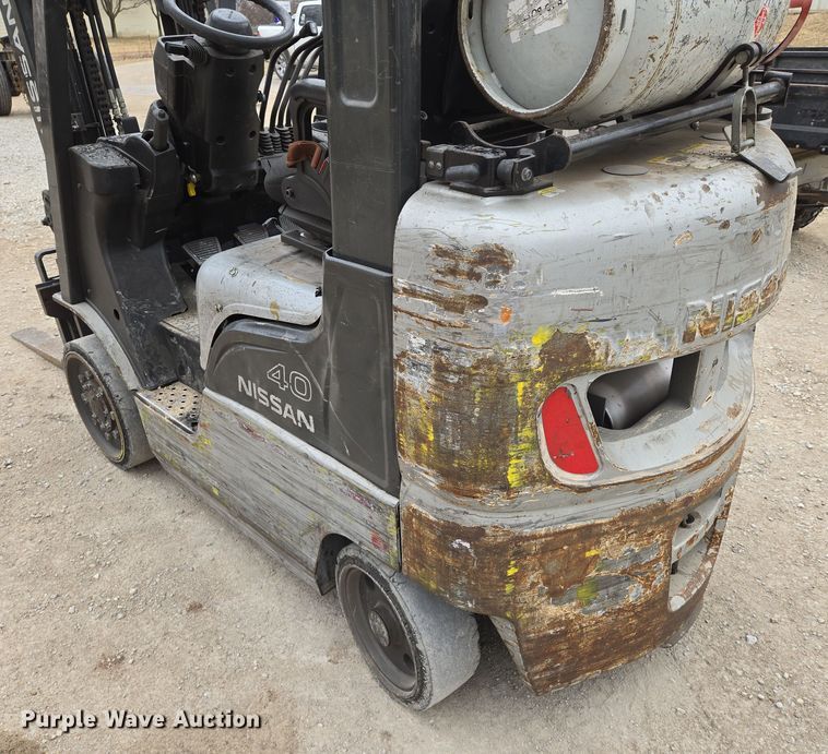 image for item EN8692 Nissan MCP1F2A20LV forklift