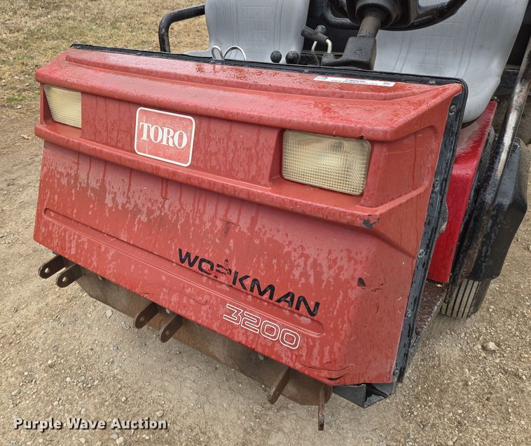 image for item EN8696 1997 Toro Workman 3200 utility vehicle