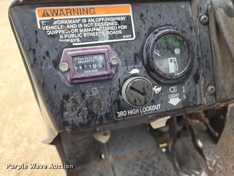 image for item EN8696 1997 Toro Workman 3200 utility vehicle