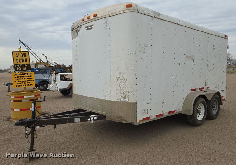 image for item EN8788 2009 Express enclosed cargo trailer