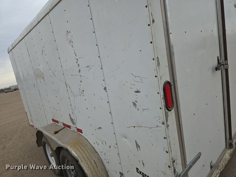 image for item EN8788 2009 Express enclosed cargo trailer