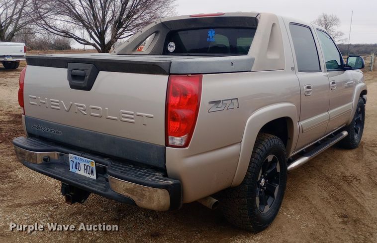 image for item EO0567 2006 Chevrolet Avalanche  Crew Cab pickup truck