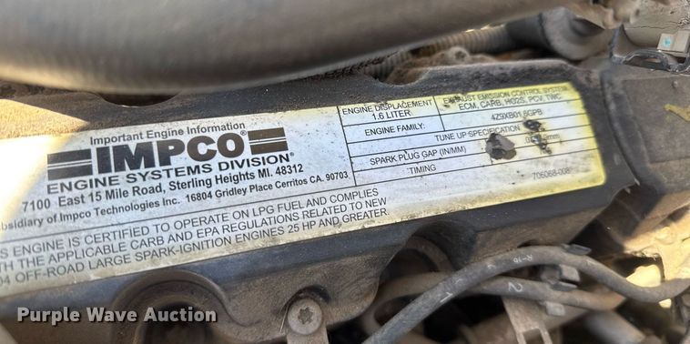 image for item EQ1143 Tennant 6600 sweeper