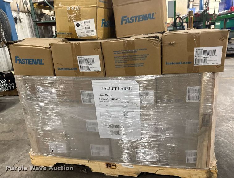 image for item EQ1150 (2) pallets of hardware