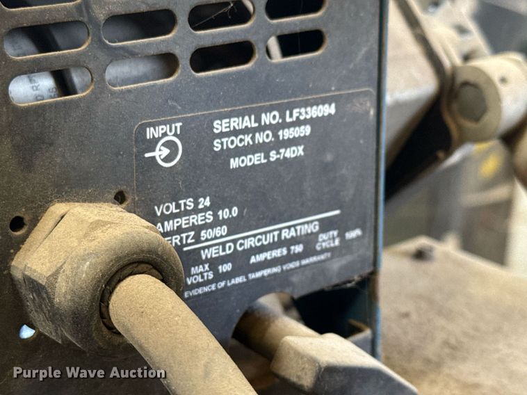 image for item EQ1164 Miller Deltaweld 452 welder